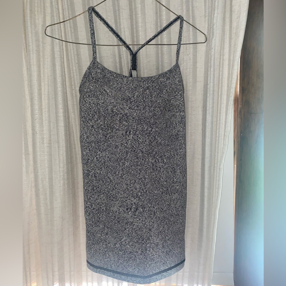 Lulu lemon size 6 halter tank top with built in sports bra.